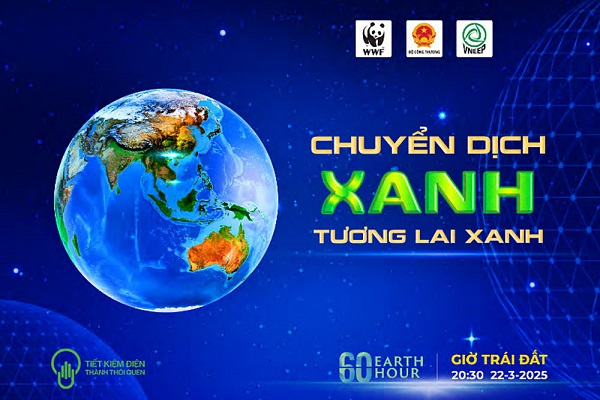 Hưởng ứng phong trào “Toàn dân tiết kiệm năng lượng hưởng ứng Giờ trái đất năm 2025”